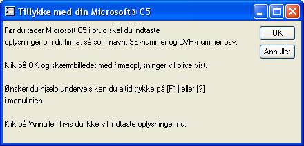 Til lykke med din Microsoft C5