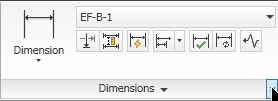 Menugruppe Dimensions